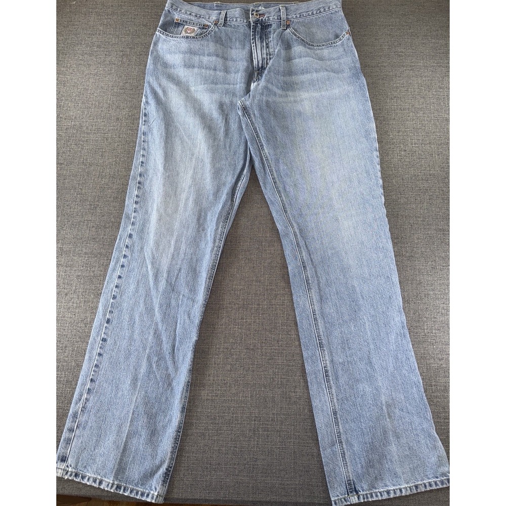 Cinch Light Wash Blue Bootcut Jeans